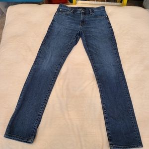 Uniqlo slim fit mid rise straight leg Jeans